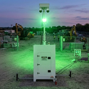 Tour de sécurité mobile temporaire en forme de cube, étanche IP65, pour chantier et parking - Product Image 5