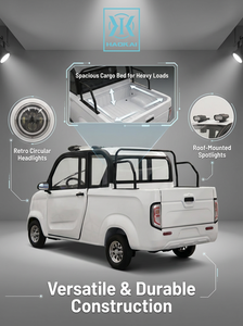 Camioneta Eléctrica Mini de 4 Ruedas, 72V 1500W, Aprobada por la CEE, <span class=keywords><strong>con</strong></span> 80 km de Autonomía, para Carga Urbana en Europa - Product Image 2