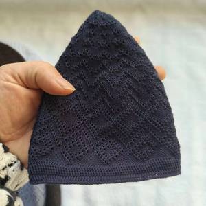 Fashionable Ethnic Islamic Mesh <b>Hat</b> <b>for</b> Men, Arab Muslim Prayer Cap, Direct Factory Export Quality from Bangladesh - Product Image 4
