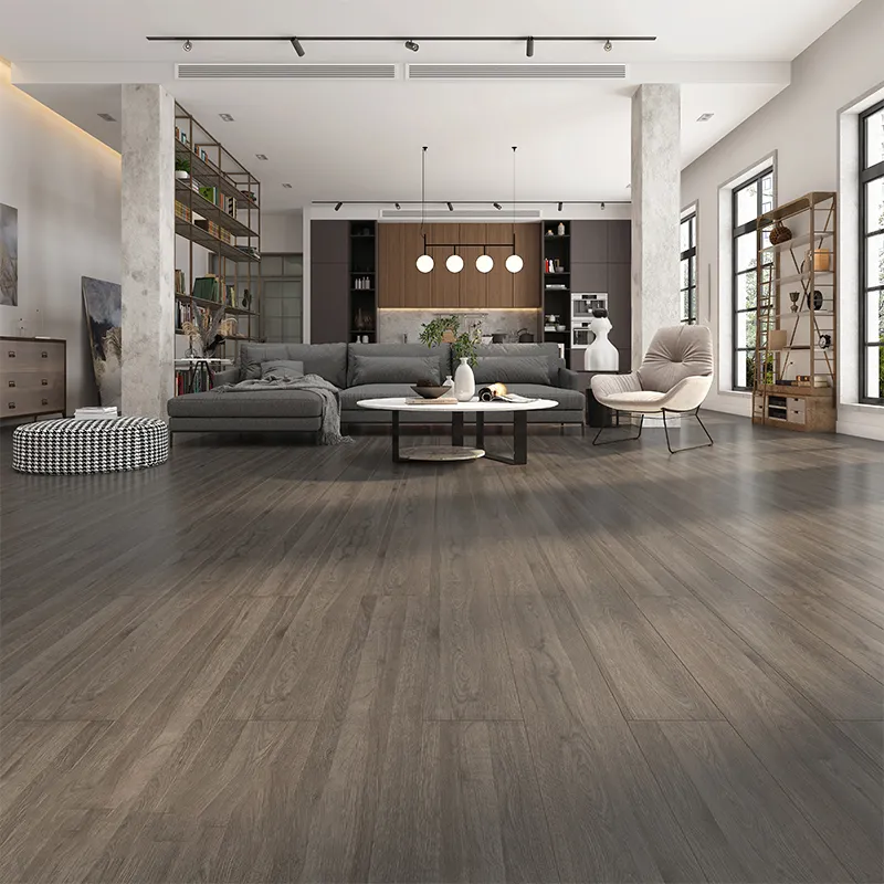 Tablón de madera de plástico de lujo para interiores, piso de vinilo SPC impermeable, 4mm, 5mm, para cocina y sala de estar, nuevo