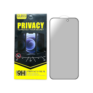 Protector de Pantalla de Privacidad 2.5D para <span class=keywords><strong>iPhone</strong></span> <span class=keywords><strong>12</strong></span> 13 16 17 Pro MAX Plus, Anti-Espía, Anti-Golpes, Cristal Templado 9H para <span class=keywords><strong>iPhone</strong></span> 18 Pro - Product Image 1