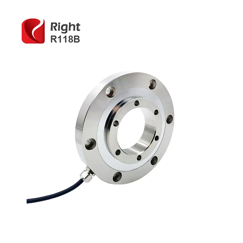 500kg 1000kg 2000kg Compression Ring Flat Load Cell for Light Railway Scale