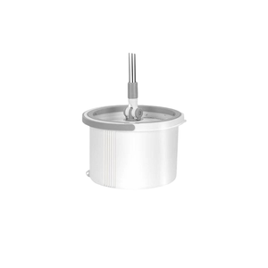 Lavage à la main libre de la vadrouille ronde et du seau séparés de l'eau sale avec une seule vadrouille ronde magique pour le nettoyage du sol et le ménage - Product Image 6