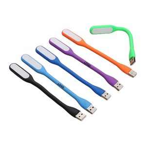 Custom Usb Portable Logo Print Flexible <b>Laptop</b> <b>Mini</b> Night Light for Business - Product Image 1