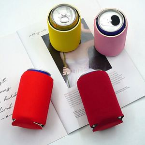 Bulk Stock Light Weight Soft Fashion Neoprene Insulated Wedding Gift Tube Can Holder for Beer Soda - Product Image 3