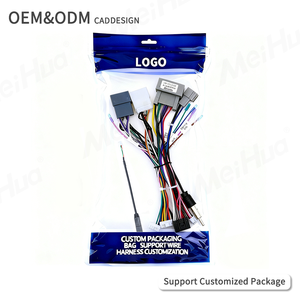 Câble de faisceau de câblage pour <span class=keywords><strong>autoradio</strong></span> Meihua pour Toyota/Honda/<span class=keywords><strong>Hyundai</strong></span>/VW CRV/Civic/Accord, <span class=keywords><strong>adaptateur</strong></span> de câble avec Canbus - Product Image 5