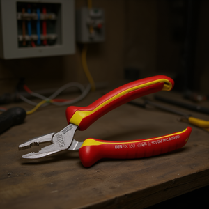Alicates 085 Ex de 160 mm con mango aislado VDE para trabajos eléctricos - Product Image 3