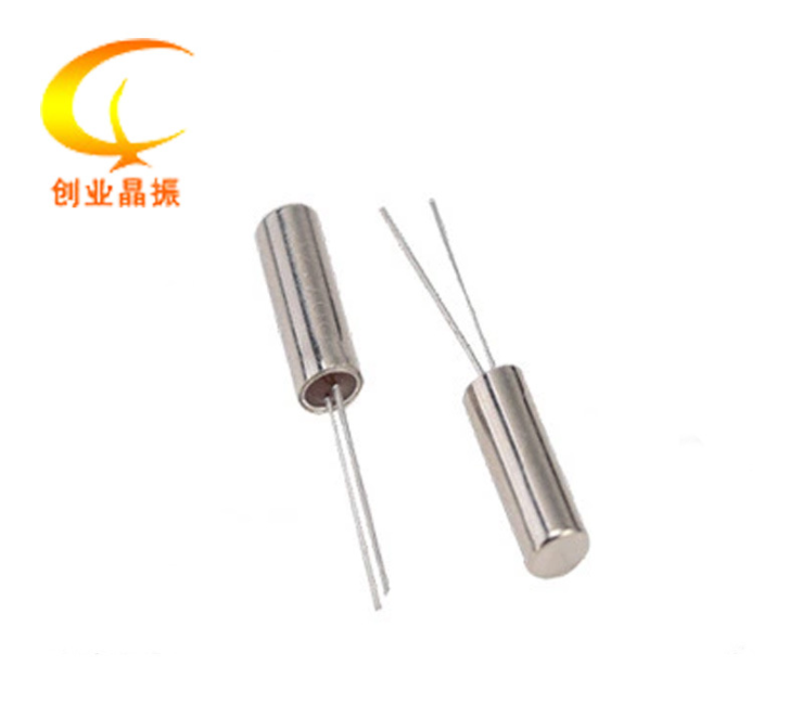 水晶発振器3X8 32.768KHZ 20PPM 12.5PF 2フィートライン水晶円筒形水晶