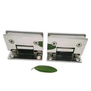 Charnières de <span class=keywords><strong>porte</strong></span> <span class=keywords><strong>Pivotante</strong></span> En Verre En Acier Inoxydable 90 Degrés Trempé Mur Hydraulique Avec la Place Coupée Charnière de <span class=keywords><strong>Douche</strong></span> - Product Image 1