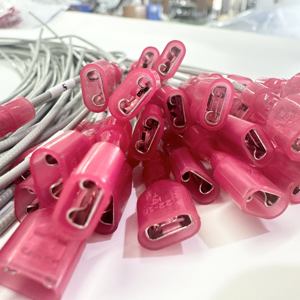 Arnés de cables de cobre de alta temperatura con aislamiento de PTFE/PVC/caucho de 300mm de longitud para olla a presión eléctrica - Product Image 2