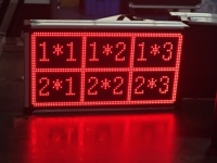 Rouleau d'image P4 Pixel Texte Tableau d'affichage LED Logo Signalisation numérique Contrôle WiFi Personnaliser le contenu Petit écran LED RVB