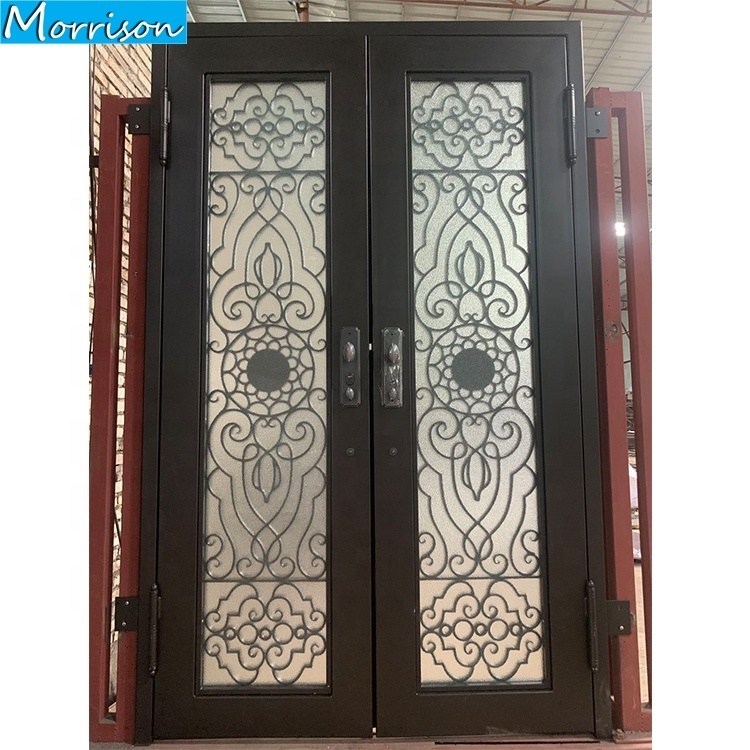 Decorado Envío puerta a puerta de doble puerta de diseño