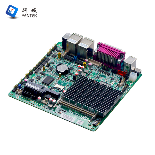 Factory Motherboard with Processor Intel J1900 DDR3 MSATA VGA HD LVDS 2 LAN 6 COM Mini PCIE Mini Itx Industrial Motherboard