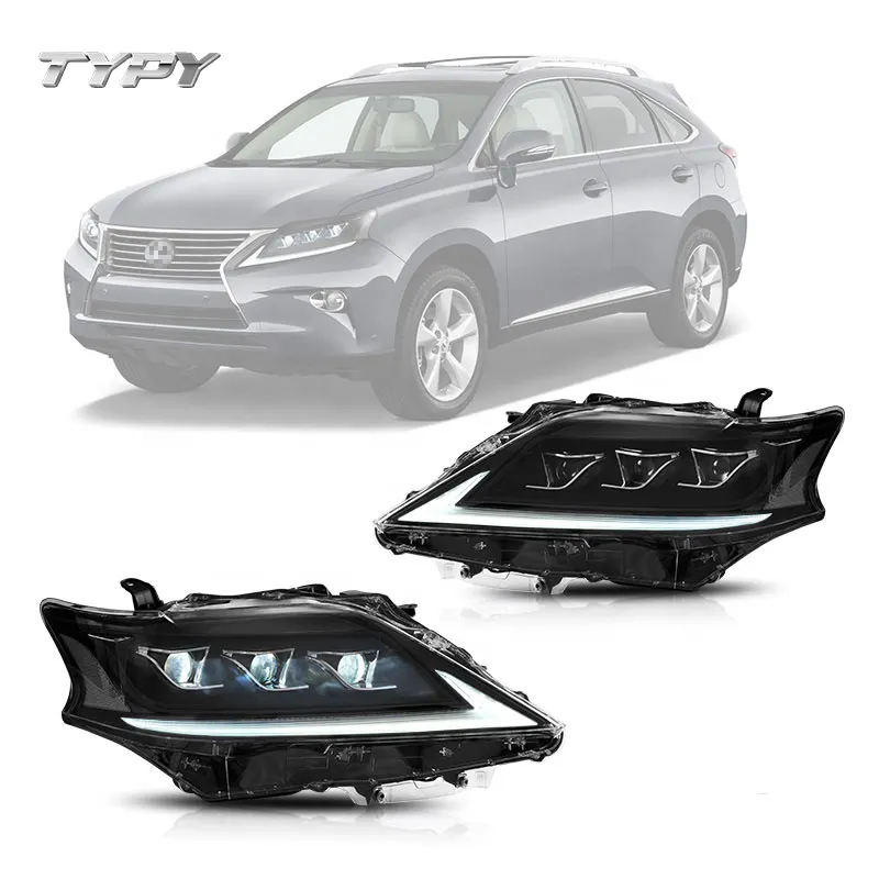 Car Lighting Accessory Plug-and-Play LED Head Lamp For Lexus RX 270 300 350 2012 2013 2014