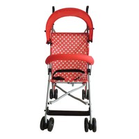 Poussette bébé pliable multi-positions légère et compacte, cadre en acier inoxydable, tissu Oxford, capacité de charge 20 kg