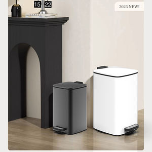 6l/8l/30l वर्ग स्टेनलेस स्टील पेडल कचरा कचरा, बिक्री के लिए कार्यालय कचरा बेंस रसोई/बाथरूम भंडारण बाल्टी को बेच सकता है - Product Image 4