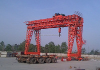 Grue portique à double poutre de type MG, robuste, haute performance, 50 tonnes, 100 tonnes, 200 tonnes, 800 tonnes, avec chariot électrique