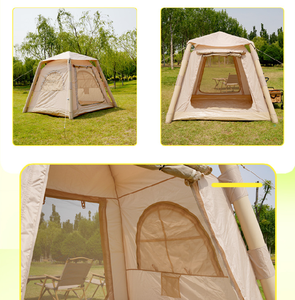 Instant Inflatable Camping <b>Tent</b> 60s Quick Setup <b>Waterproof</b> Pop-Up Air <b>Tent</b> for Family Outdoor Overnight Adventures - Product Image 5