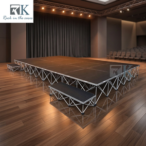 เวทีแบบถอดประกอบได้ เคลื่อนย้ายง่าย ติดตั้งรวดเร็ว สำหรับงานอีเว้นท์ - Product Image 1