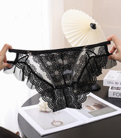 Culottes pour femmes en dentelle transparente de qualité supérieure, respirantes, taille basse, confortables, nouvelle collection