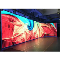 Layar LED 4K Dalam Ruangan Resolusi Tinggi Refresh Rate Tinggi Modul P3 192*192mm Dukungan Animasi untuk Pusat Perbelanjaan Kecerahan 700cd/m