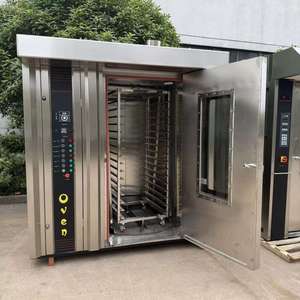 Four rotatif à air chaud pour la production <span class=keywords><strong>de</strong></span> pain, gâteaux et croissants en boulangerie, également utilisé pour rôtir le <span class=keywords><strong>cochon</strong></span> d'été - Product Image 6