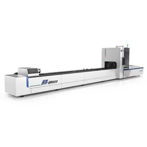 Fiber cutter 2 in 1 cnc fiber laser sheet metal and tube cutting machine