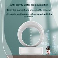 Humidificador Antigravedad al por Mayor del Fabricante, Flujo de Agua Inverso, Gotas que Suben, Se Puede Agregar Niebla, Aromaterapia con Aceites Esenciales Puros