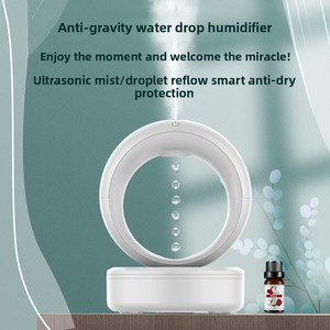 Manufacturer Wholesale Anti-gravity <b>Humidifier</b> Reverse Water Flow Drops Upward Fog Can Be Added Pure Essential Oil Aromatherapy - Product Image 5