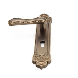 Conception européenne <span class=keywords><strong>de</strong></span> haute sécurité <span class=keywords><strong>porte</strong></span> extérieure en laiton muet poignées - Product Image 1
