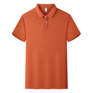 <b>Polo</b> Shirt Short Sleeve Solid Color Cotton Breathable Daily Wear - Product Image 2
