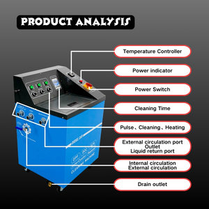ANBORoad BZDQ-A11-05 Machine de <span class=keywords><strong>nettoyage</strong></span> professionnelle de filtre à particules diesel (FAP) pour atelier de réparation automobile, 220V, en métal durable - Product Image 3