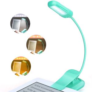 Lampe de lecture miniature personnalisée, rechargeable par USB, double rangée de 24 LED, 48 LED au total, lampe de lecture pour livre - Product Image 3