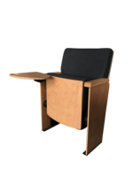 Sièges d'auditorium de haute qualité de marque renommée, avec table intégrée, pour salles de classe universitaires et meubles d'école de théâtre, 33 ans d'expérience