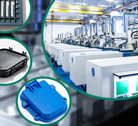 Service de moulage par injection de boîtiers en plastique PC ABS sur mesure, fabrication de pièces en POM, PVC, PBT, PA66, TPU, PET, nylon, silicone