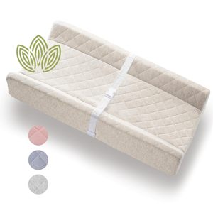 Cuscino fasciatoio impermeabile in cotone organico sagomato - Product Image 4