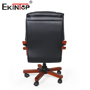 Sinonis Heavy Duty Thick Padded Leather Office Chair Ergonomic High Back Managerial <b>Desk</b> Chair Swivel Boss Chair - Product Image 5