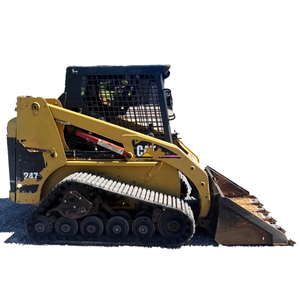 Cargadora de orugas Caterpillar 247 usada, minicargadora Cat 247, cargadora de orugas a bajo precio, minicargadora Cat en venta, certificada CE - Product Image 1