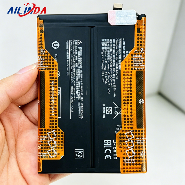 BN68 6000mAh Mobile Battery for Redmi 15C High Capacity Lithium Polymer Replacement Smartphone Battery Wholesale