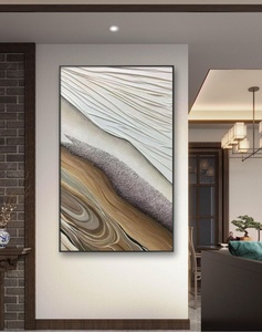 SJ ภาพวาดสีน้ำมันทำมือสั่งทำศิลปะทำด้วยมือของจีนภาพวาดสีน้ำมันบนผืนผ้าใบติดผนังภาพวาดทิวทัศน์ธรรมชาติที่แขวน - Product Image 3