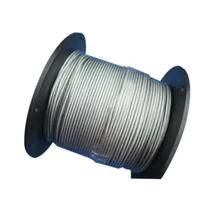 1x7 2.7mm Galvanized Catenary Wire In Plastic Drums