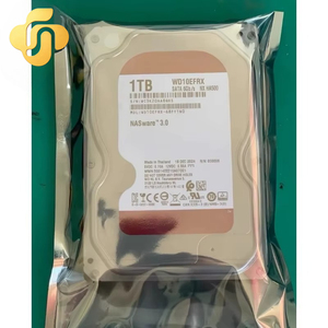 Disco Duro Interno Nuevo de 1 TB SATA 6 Gbps 5400 RPM con Caché de 64 MB y 3.5 Pulgadas <span class=keywords><strong>WD10EFRX</strong></span> para Servidor, Almacenamiento NAS de Bajo Consumo - Product Image 1