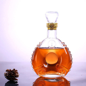 <span class=keywords><strong>Bouteille</strong></span> de liqueur en verre transparente neuve, 700 ml, Brandy <span class=keywords><strong>Rémy</strong></span> <span class=keywords><strong>Martin</strong></span> XO, <span class=keywords><strong>bouteille</strong></span> en verre vide, <span class=keywords><strong>bouteille</strong></span> en verre de haute qualité avec bouchon en liège, directement de l'usine - Product Image 2