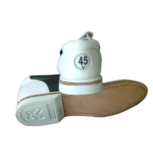 Doğrudan toptan büyük standart Bowling ayakkabı çok desenler hakiki deri örnek ürünün bir parçasıdır