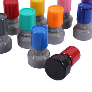 HA28.23.12.17 Atomic Seal Shell Cartoon Color Flash Plástico Goma Tinta Sello Oficina Comerciante Recomendado para Profesores - Product Image 2