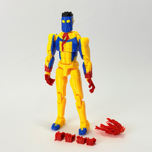 Figuras Impresas en 3D de Lisa Lucky 13, Modelo Articulado del Joven Héroe Invencible, Juego de Mesa, Figuras de PVC Ensambladas, Colección de Anime - Product Image 6