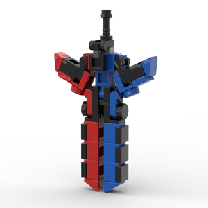 MOC Piccolo Robot Trasformabile Esoscheletro Mini Robot a Cavo Azionato Blocchi <span class=keywords><strong>Giocattolo</strong></span> in Plastica ABS <span class=keywords><strong>Giocattolo</strong></span> Educativo Fai-da-te - Product Image 5