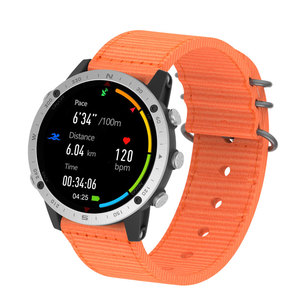 Montre connectée de sport et de pêche <span class=keywords><strong>Sunroad</strong></span> G5 PRO GPS, tracker d'activité, étanche IP68, en plastique écologique 5V et acier inoxydable, avec rappels intelligents - Product Image 3