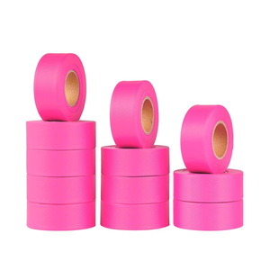 2 ''* 50m 높은 가시성 크리스마스 트리 일반 블루 하이킹 캠핑 리본 트레일 마킹 플래그 테이프 - Product Image 6