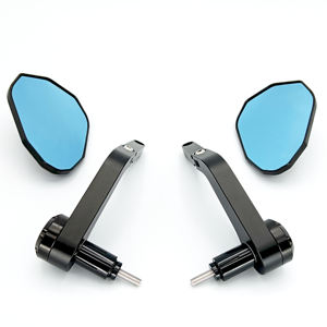 Accessoires de pièces de moto universelles JP Motor pour CB400F <span class=keywords><strong>CB500F</strong></span> CB650r haute Vision CNC guidon bleu rétroviseur latéral - Product Image 5